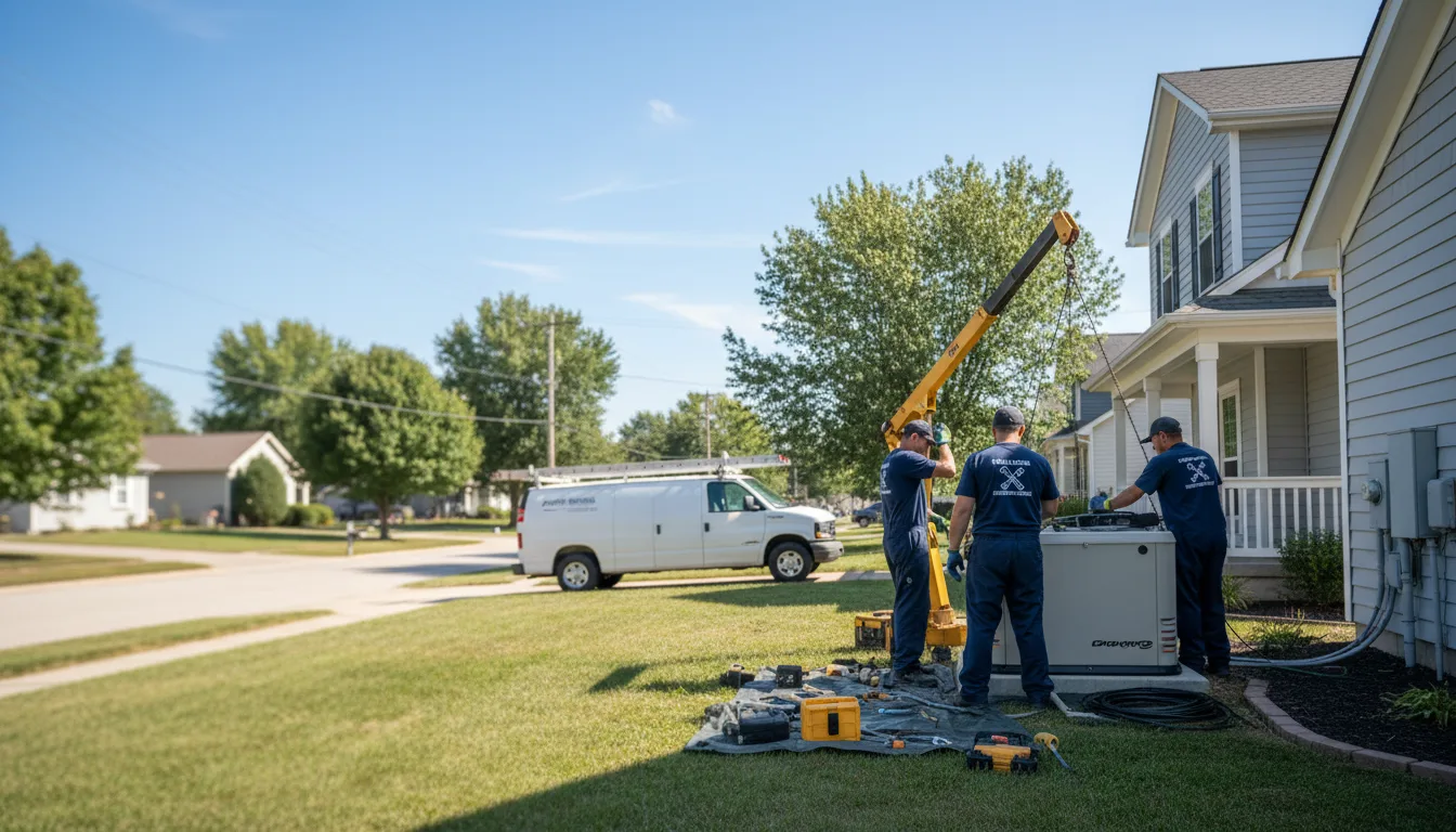 Generator Installation in Jacksonville, IL near me